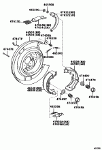 PARKING BRAKE & CABLE 2